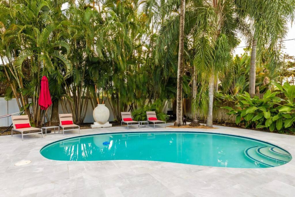 Private Oasis With Pool Near Beaches, Dining & Las Olas Форт Лодърдейл Екстериор снимка